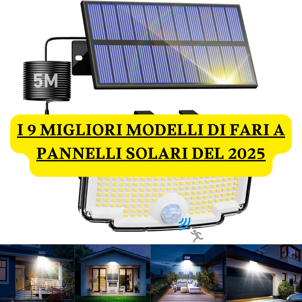 fari a pannelli solari